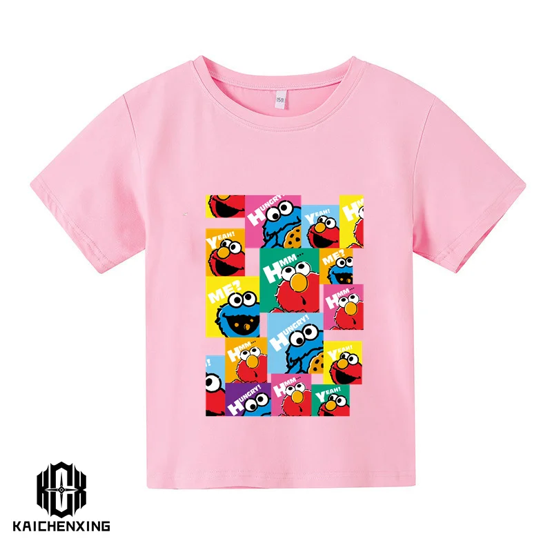 Dječja ljetna majica s kratkim rukavima za djevojčice i dječake 