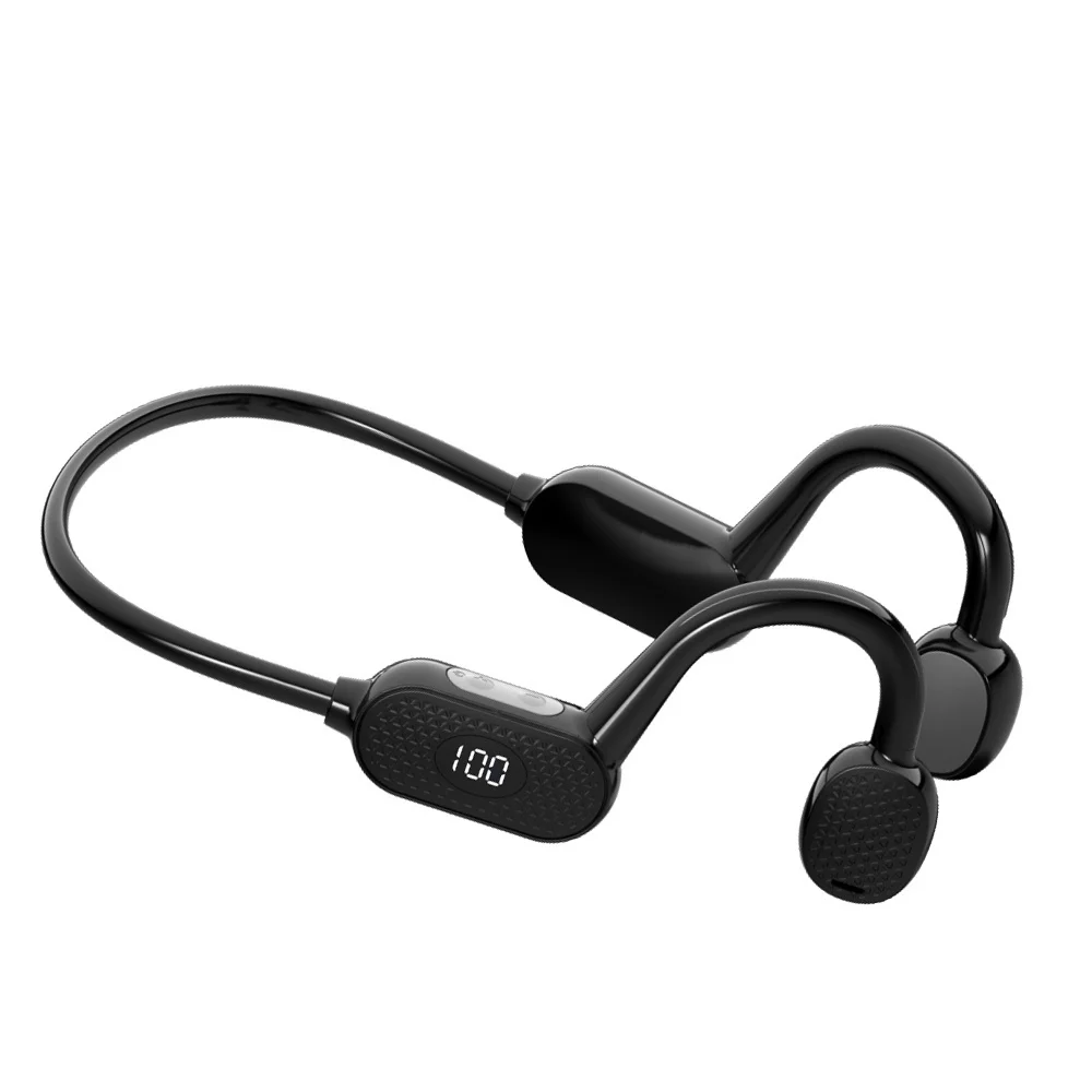 VG03 slušni aparat slušalice TWS Bluetooth bežična slušalica koštane vodljivosti uho kuka sportski vodootporne tv slušalice Ugrađena baterija5