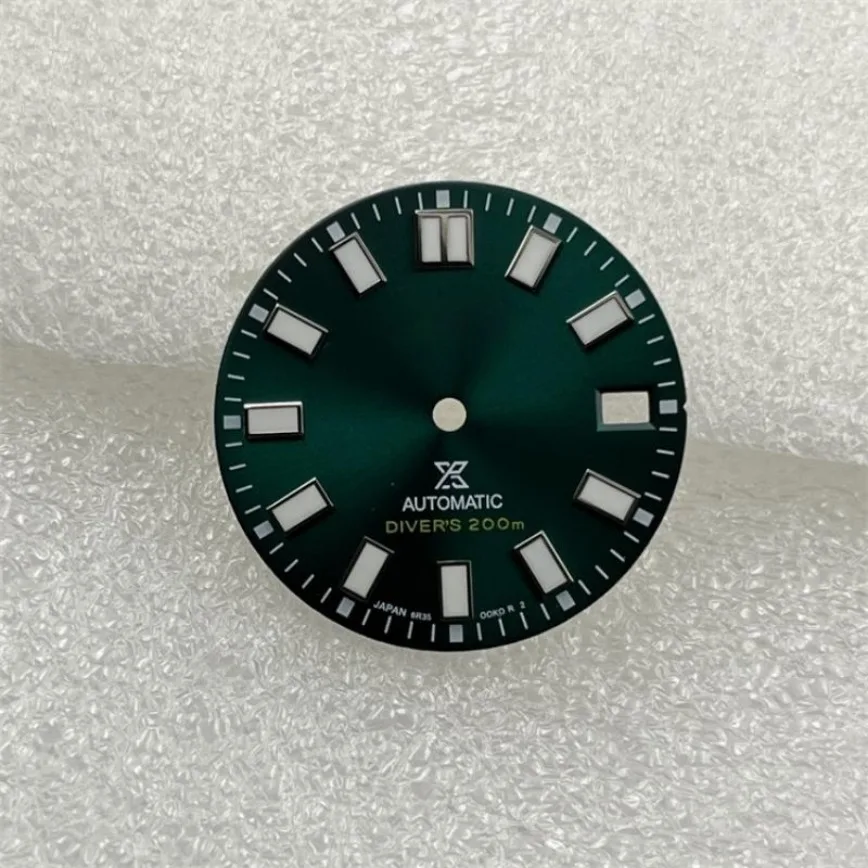 Pribor za sat brojčanik 28,5 mm, bijela, crna, siva, plava, mehanički brojčanik, zelena za mehanizam NH35 /NH361