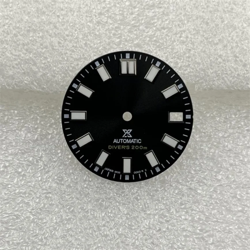 Pribor za sat brojčanik 28,5 mm, bijela, crna, siva, plava, mehanički brojčanik, zelena za mehanizam NH35 /NH363