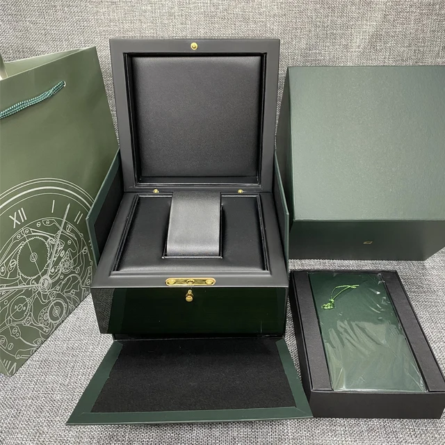 Nova Luksuzna Poklon Kutija S Brošurom AAA Watch Može Biti Postavljen Na Custom Zelena Vremenska Biljka Dobavljač0