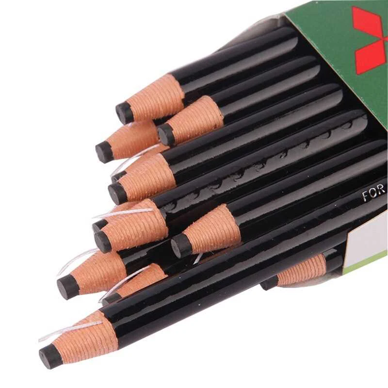 12 kom. kvalitetna olovka za obrve, crna/bijela позиционирующий marker za tetovaže, ručka za tetoviranje usne, olovka za obrve, alati za šminkanje, marker za olovka za oči4