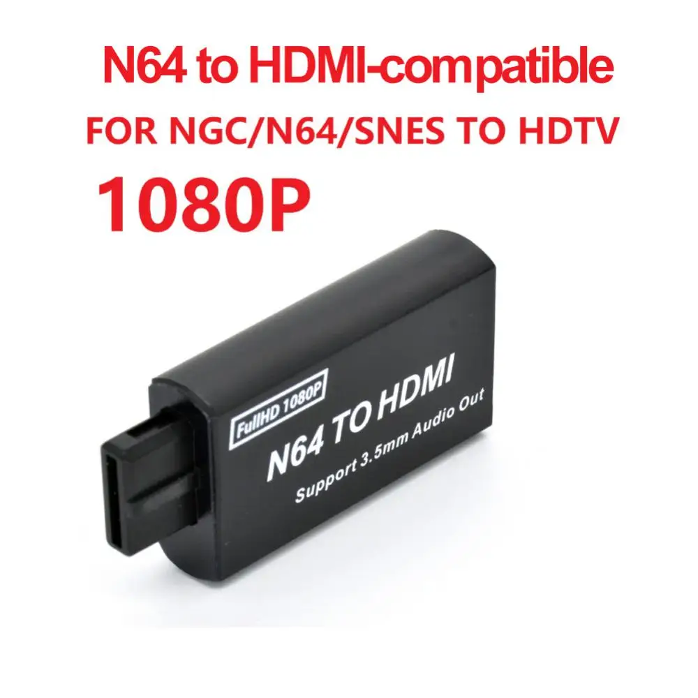 1080p Plug and play potpuno digitalni HDMI-kompatibilnu N64-pretvarač za Nintend 64 Snes Ngc bez vanjskog napajanja2