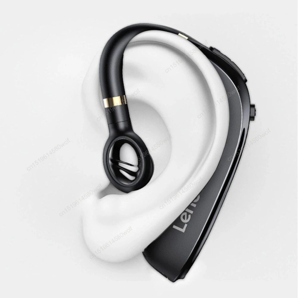 5 kom. slušalice Lenovo HX106 HD Poziv Bežični uho kuka Bluetooth 5.0 Slušalice sa mikrofonom za Hi-Fi stereo vožnje čepići za uši2