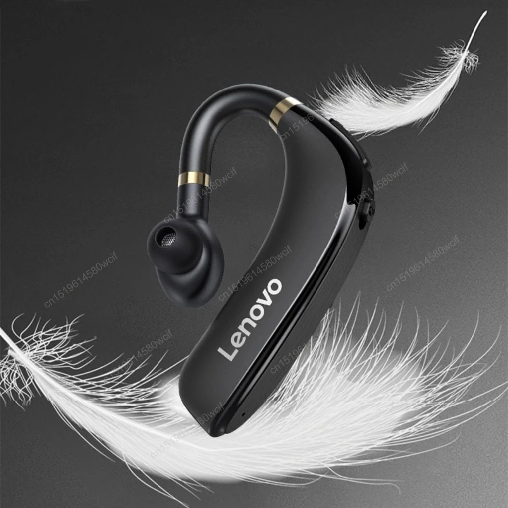 5 kom. slušalice Lenovo HX106 HD Poziv Bežični uho kuka Bluetooth 5.0 Slušalice sa mikrofonom za Hi-Fi stereo vožnje čepići za uši4