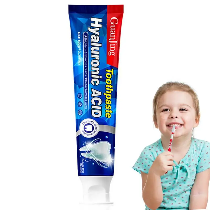 Отбеливающая pasta za zube s hijaluronske kiseline, pasta za zube za više bijelih zubi, regenerativna pasta za zube na desni i mekih tkiva0
