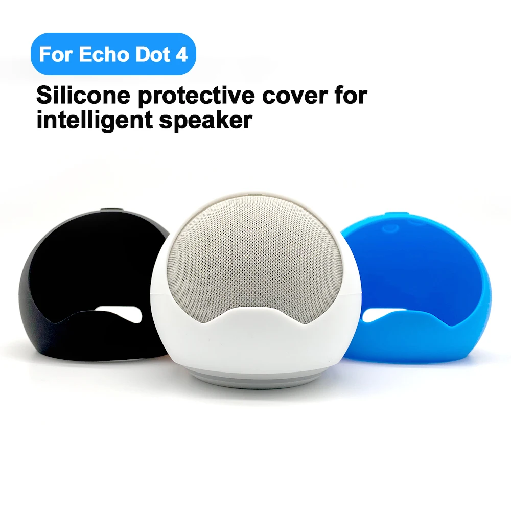 Silikonska torbica za dinamika Amazon Echo Dot 4 prašinu torbica Mekana torbica za pribor za zvučnike Echo Dot 44