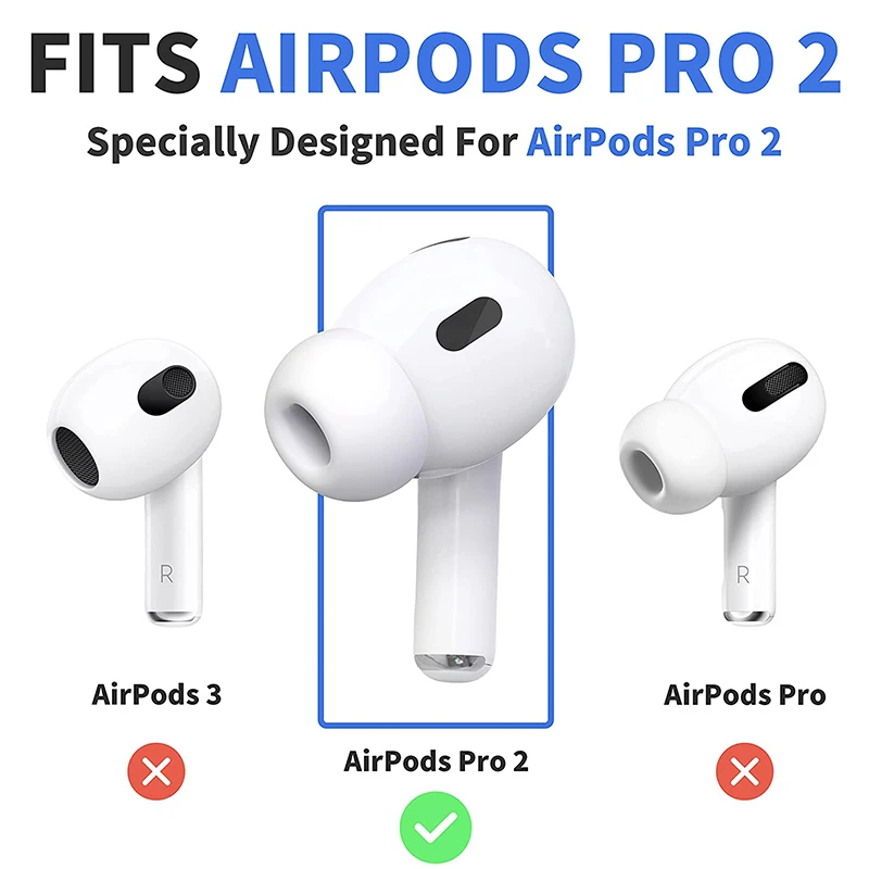 Za Apple AirPods Pro 2 navlake za kožu, uho uho, jastučići, silikonska zaštitna torbica, bežične slušalice, pribor za Bluetooth slušalica4
