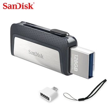100% SanDisk usb 128 GB SDDDC2 Ekstremno visoke brzine Type-C USB3.1 32gDual OTG USB Flash disk od 64 GB Flash memorija od 256 GB 150 M/s, štap