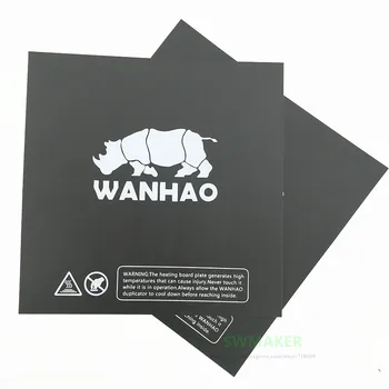 2 komada 220x220 mm Wanhao i3 V2.1 rezervni dijelovi za 3D pisač, ispis naljepnica na krevet s grijanom slične ploče Buildtak i3 grijani