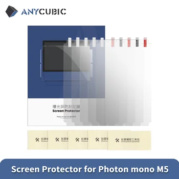 ANYCUBIC 5 kom. zaštitna folija za ekran za Photon mono M5 LCD 3D pisač Pribor