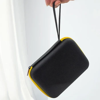 Crna torba za prijenosno igre igrač RG35XX za RG353V u retro stilu, crna torbica za igraće konzole prijenosni mini torba