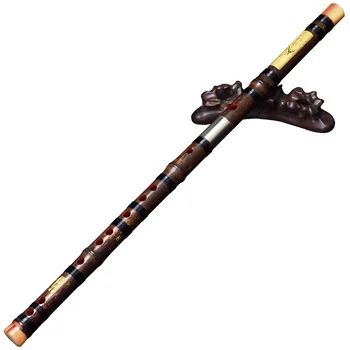Kineski flauta Dizi Profesionalni CDEF ključ ljubičasta bamboo flauta drevni duhački instrument