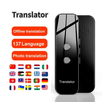 Prevoditelj na 137 jezika Prijenosni pametan instant glasovne tekst APLIKACIJU za prevođenje fotografija učenje jezika na poslovnim putovanjima