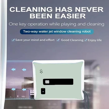 Tvorničke prodaju Novi inteligentni automatski planira stroj za pranje prozora kućanski električni stroj za pranje stakla Window Clean