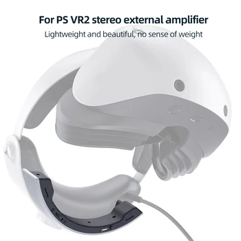 Za pojačalo za slušalice PS VR2 Аудиоинтерфейс 3,5 mm Stereo vanjskog pojačala Prijenosni mini audio zvučnik za PlayStation VR 2
