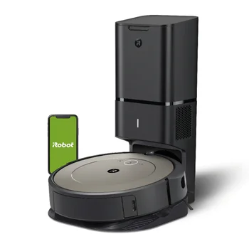 iRobot® Roomba® i1+ (1552) se Povezuje preko Wi-Fi Саморазгружающийся robot-usisavač, savršen za uklanjanje dlake kućnih ljubimaca, tepiha